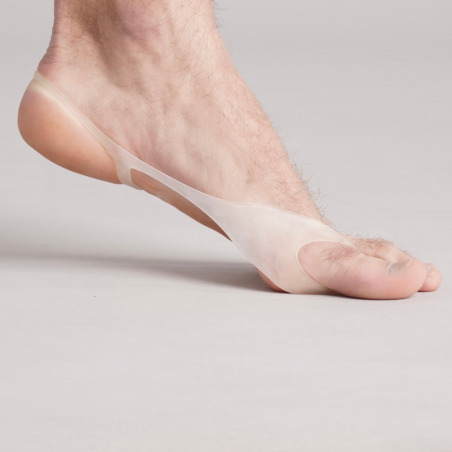 Silicone deformed leg thumb protection Hallucomfort