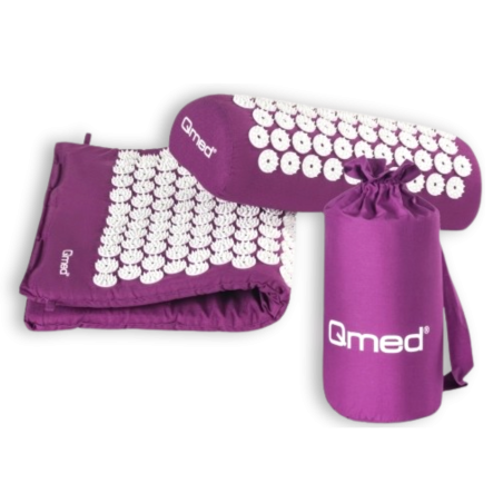 Acupressure massage mat + pillow + bag