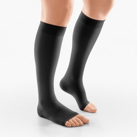 Knee high compression stockings without toes ( Ccl.2)