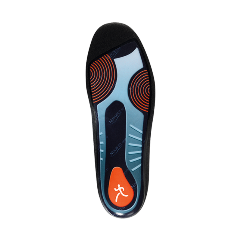 Runing insoles with raised outer edge Pes Planus