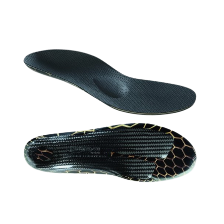 Carbon fiber shoe inserts for running, race and nordic walking