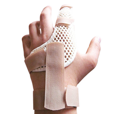 Individual finger splint PĮ-DIP/PIP/MCP