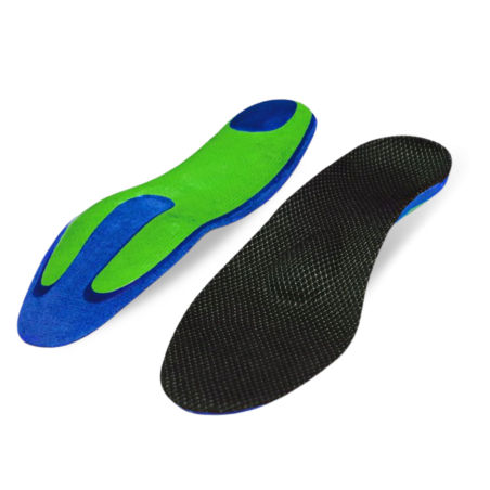 Individual corrective insoles for metatarsalgia