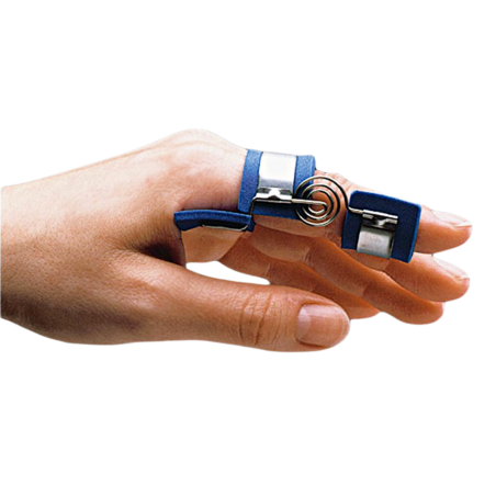 Finger splint for PIP joint straightening