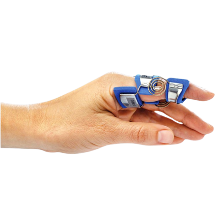 Finger splint for PIP joint straightening (short model)