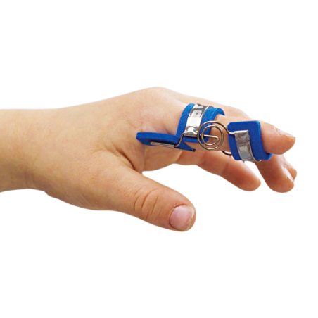 Finger splint for PIP joint straightening (children)