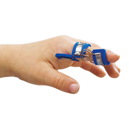 Finger splint for PIP joint straightening (children)