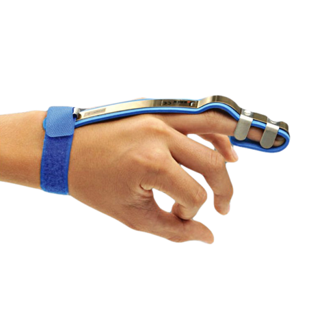 Finger splint for thumb and other fingers straightening