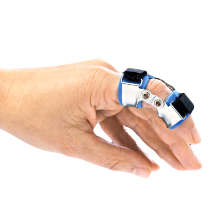 Finger splint for PIP joint flexion and extension