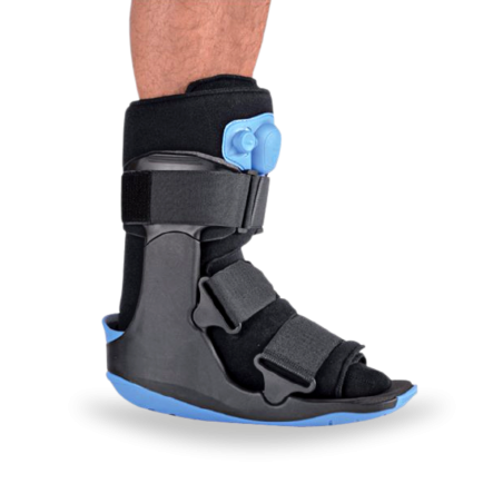 Short ankle-foot brace